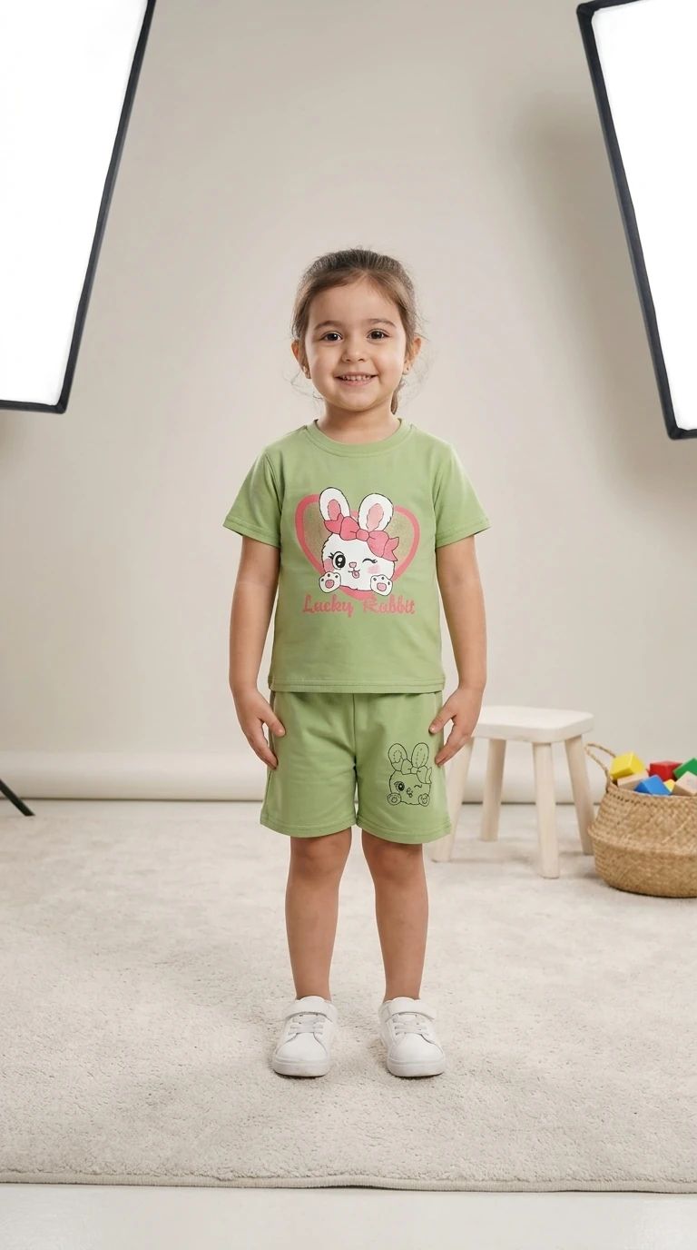 ست دخترونه طرح rabbit