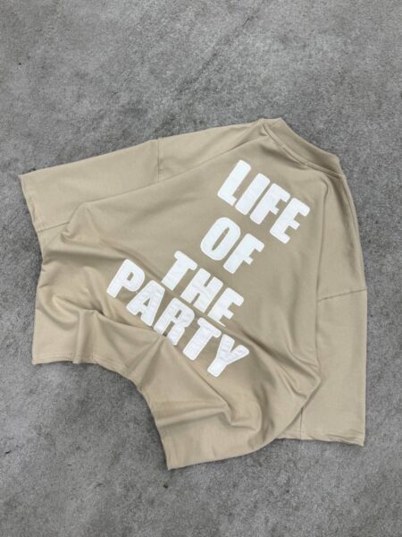 تیشرت گلدوزی LIFE OF THE PARTY