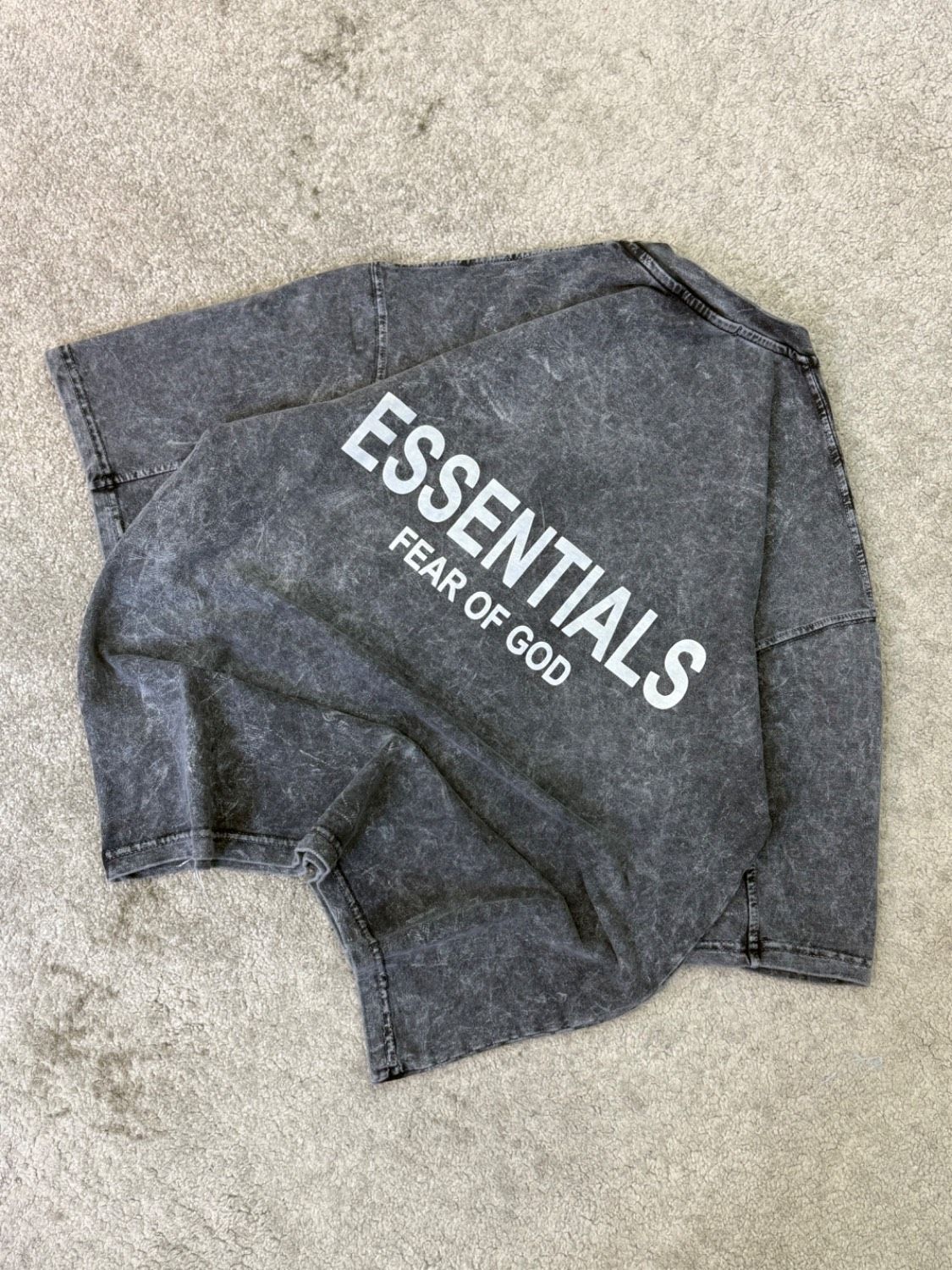تیشرت سنگشور چاپی مدل ESSENTIALS