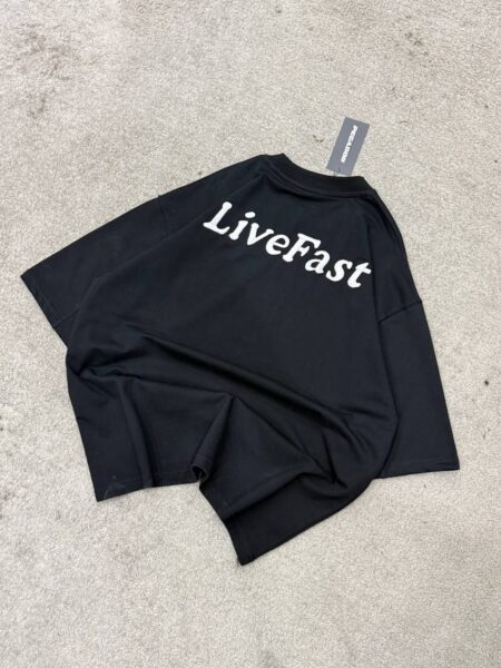 تیشرت گلدوزی مدلLIVE FAST