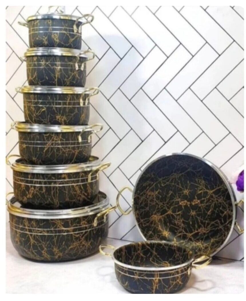 سرویس ۱۴پارچه هلنا طرح سنگ