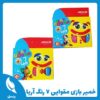 خمیر بازی 7 رنگ مقوایی آریا