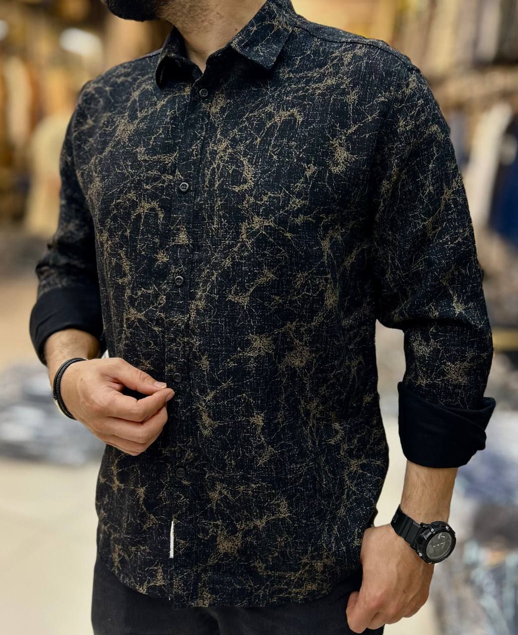 پیراهن مردانه چاپی