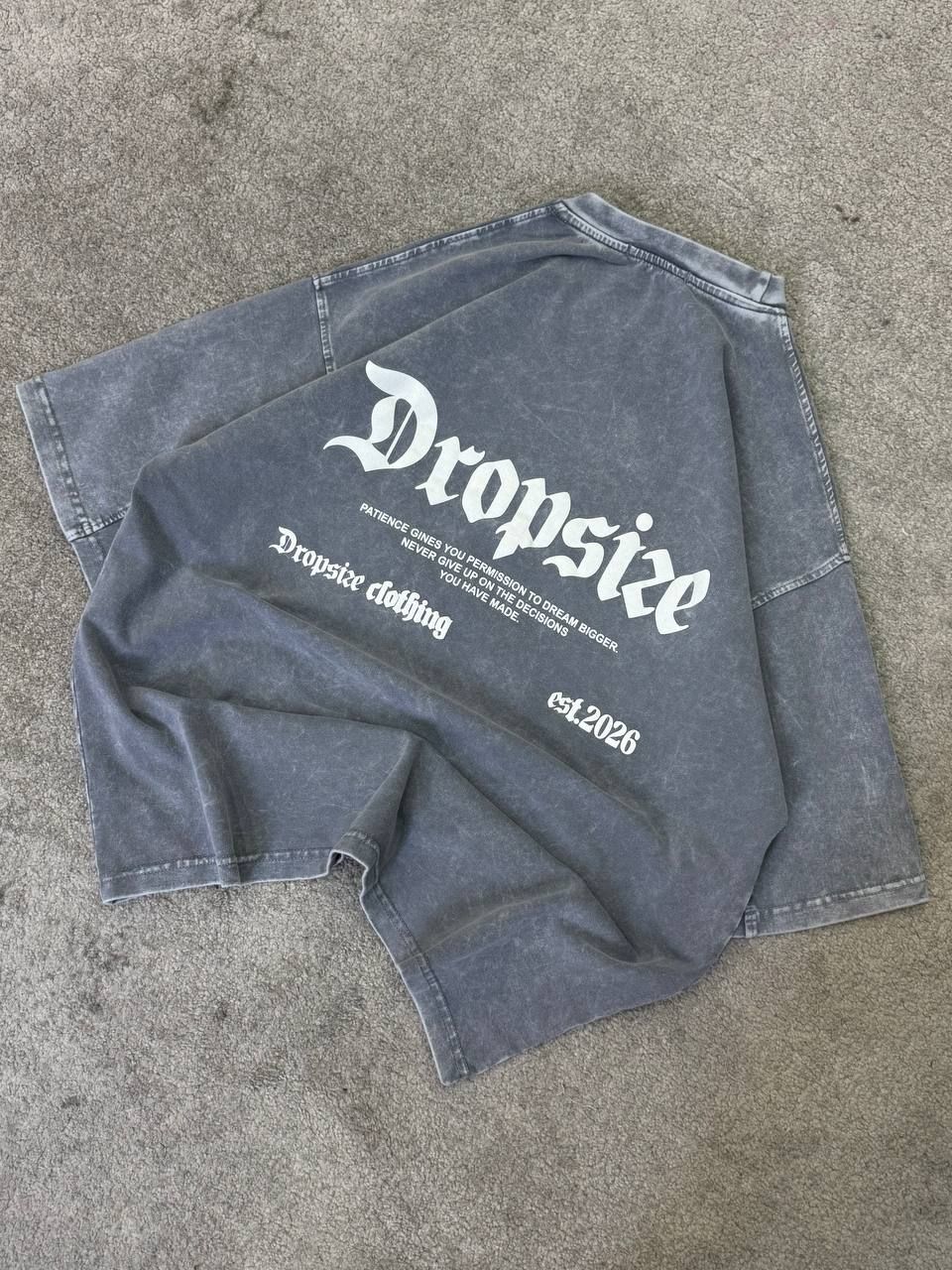 تیشرت سنگشور چاپی مدل DROPSIZE
