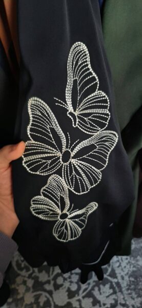 عبا زنانه مدل پروانه