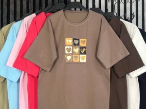 تیشرت باکسی نخ پنبه