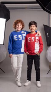 بلوز تک پسرونه پاییزه طرح ESC