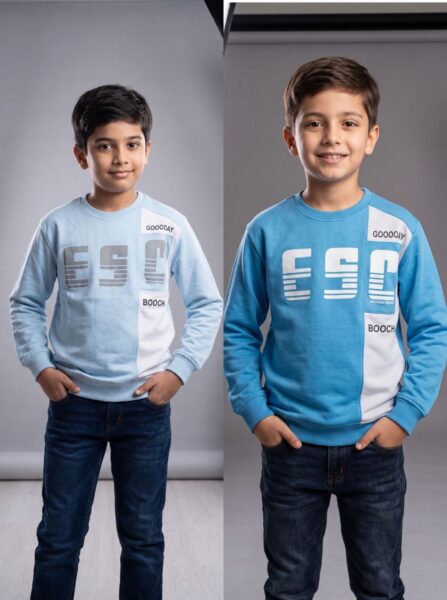 بلوز تک پسرونه پاییزه طرح ESC