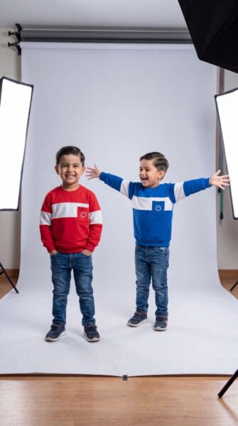 بلوز تک پسرونه پاییزه طرح استیکر