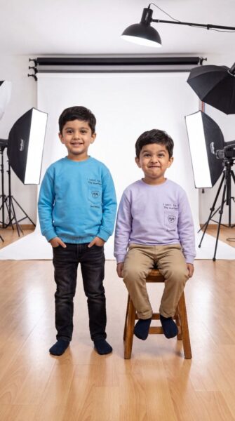 بلوز تک پسرونه پاییزه طرح جیبدار