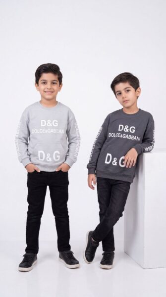 بلوز تک پسرونه پاییزه طرح D&G