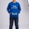 بلوز تک پسرونه پاییزه طرح D&G