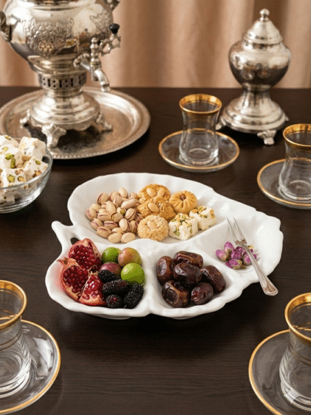 اردوخوری سرامیکی برگ مو S27 اردوخوری سرامیکی برگ مو S27
