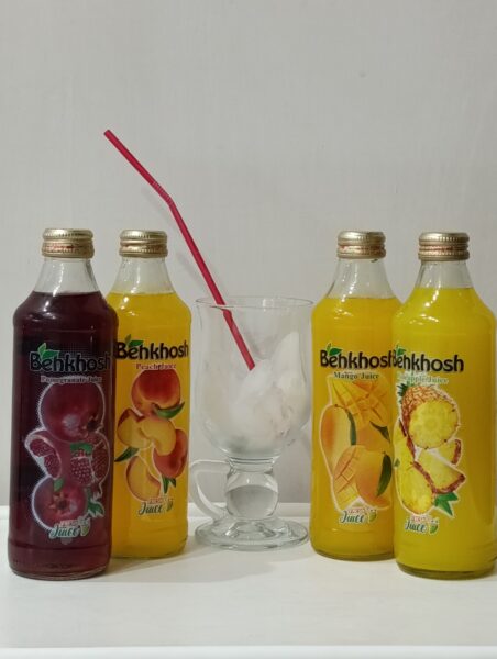 آبمیوه بهخوش بطری شیشه ای