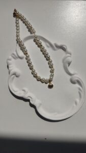 گردنبند صدف گوی دار