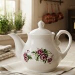 قوری وینچی طرح گل سرخ 357