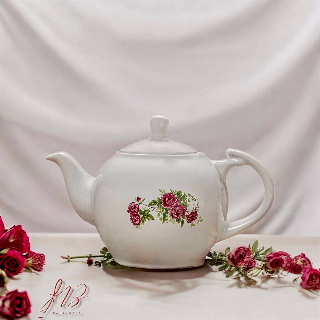 قوری وینچی طرح گل سرخ 382