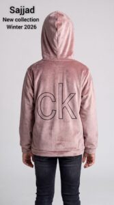 سویشرت دورو دخترانه طرح ck