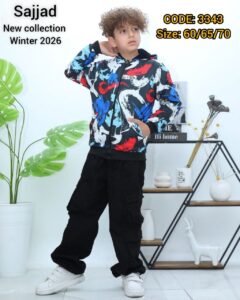 سویشرت پسرانه داخل خز