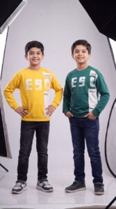 بلوز تک پسرانه پاییزه طرح ESC