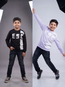 بلوز تک پسرانه پاییزه طرح ESC