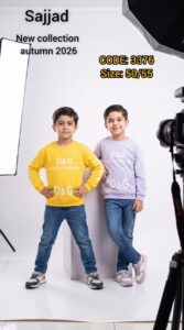 بلوز تک پسرانه پاییزه طرح D&G