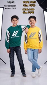 بلوز تک پسرانه پاییزه طرح w