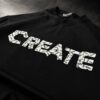 تیشرت چاپی مدل CREATE