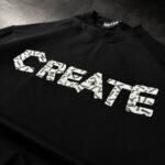 تیشرت چاپی مدل CREATE