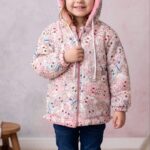 سویشرت ضدآب دخترانه طرح خرسی