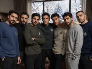 بافت اسپرت یقه گرد